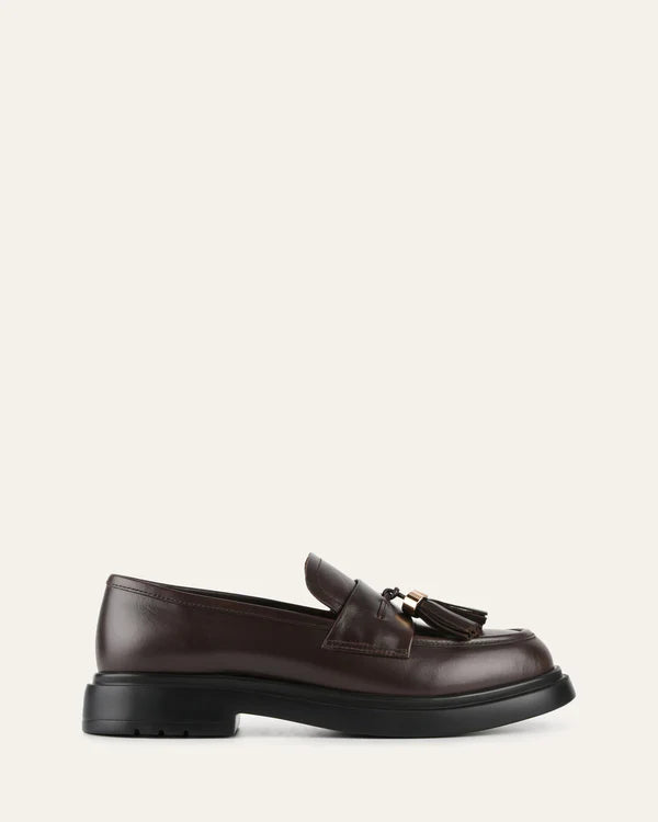 Dust-loafers cacao leather