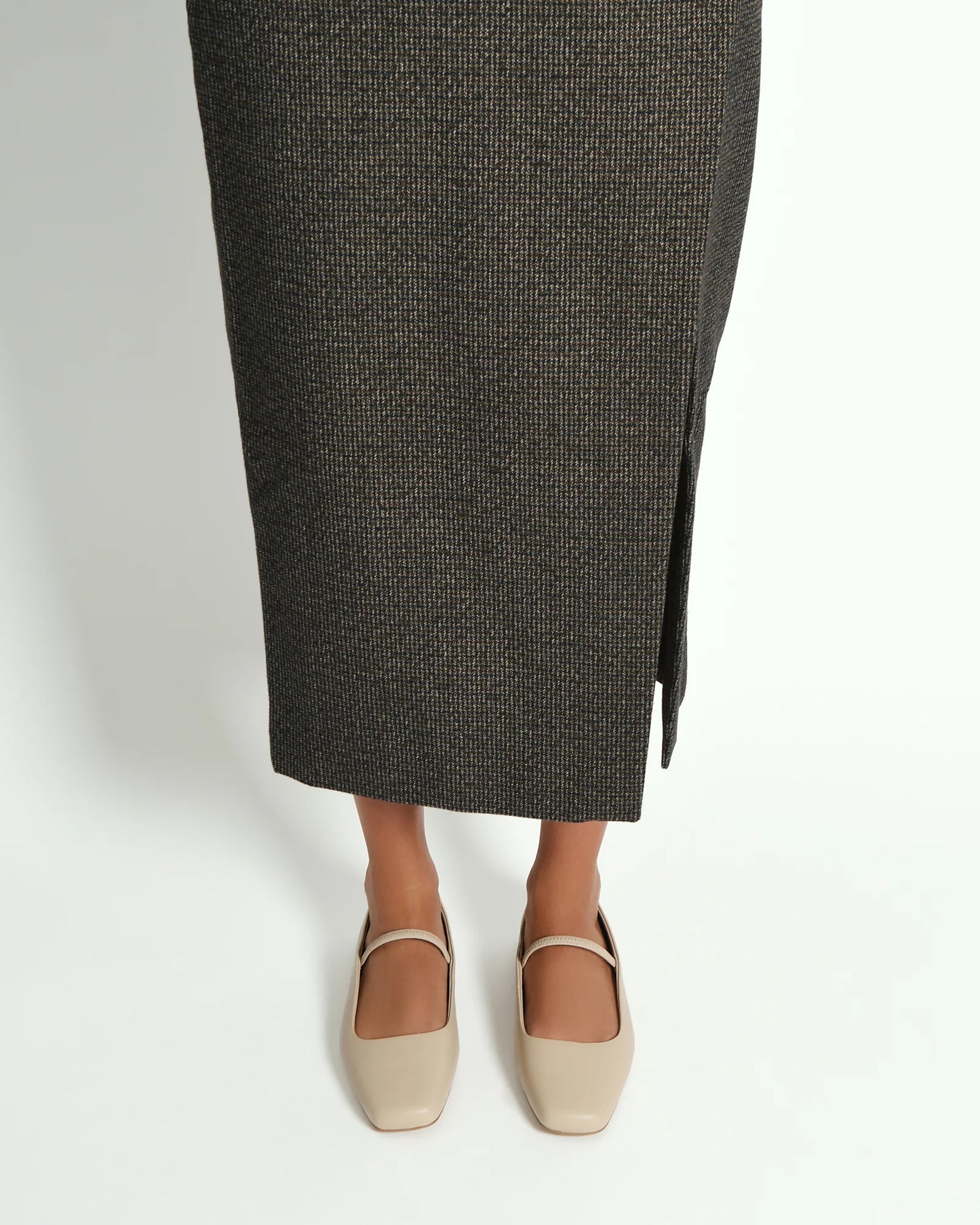 Mark-casual flats sand leather