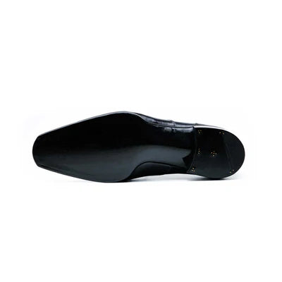 Mark-Handcrafted genuine cowhide men's leather shoes