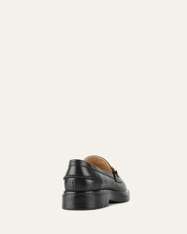 Dust-loafers black leather