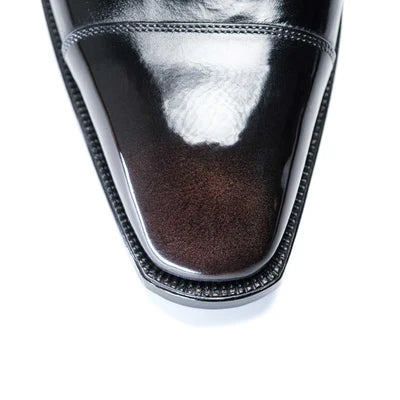Mark-Handcrafted genuine cowhide men's leather shoes