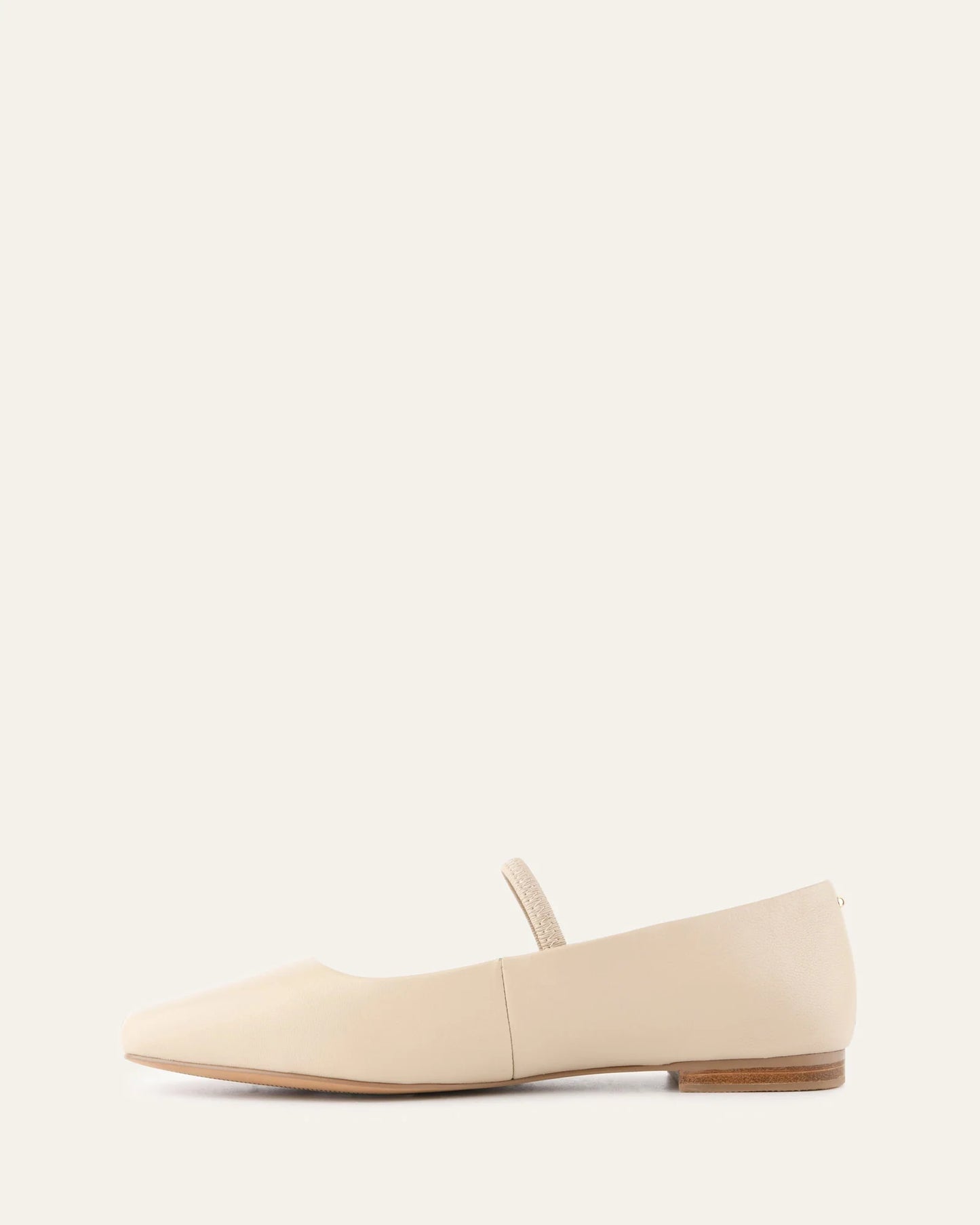 Mark-casual flats sand leather