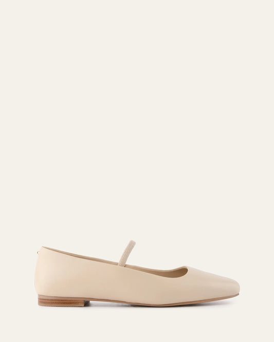 Mark-casual flats sand leather