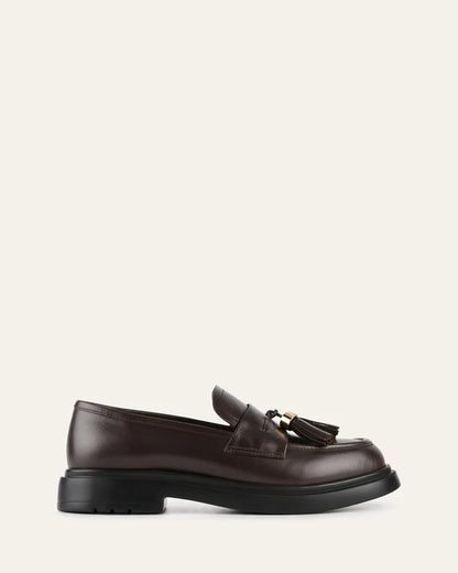 Dust-loafers cacao leather